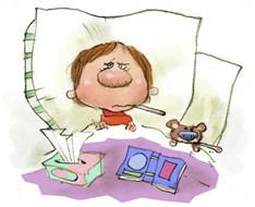 Stuck in bed with a cold or the flu