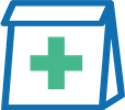 A pharmacy bag