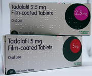 Tadalafil 2.5mg and 5mg